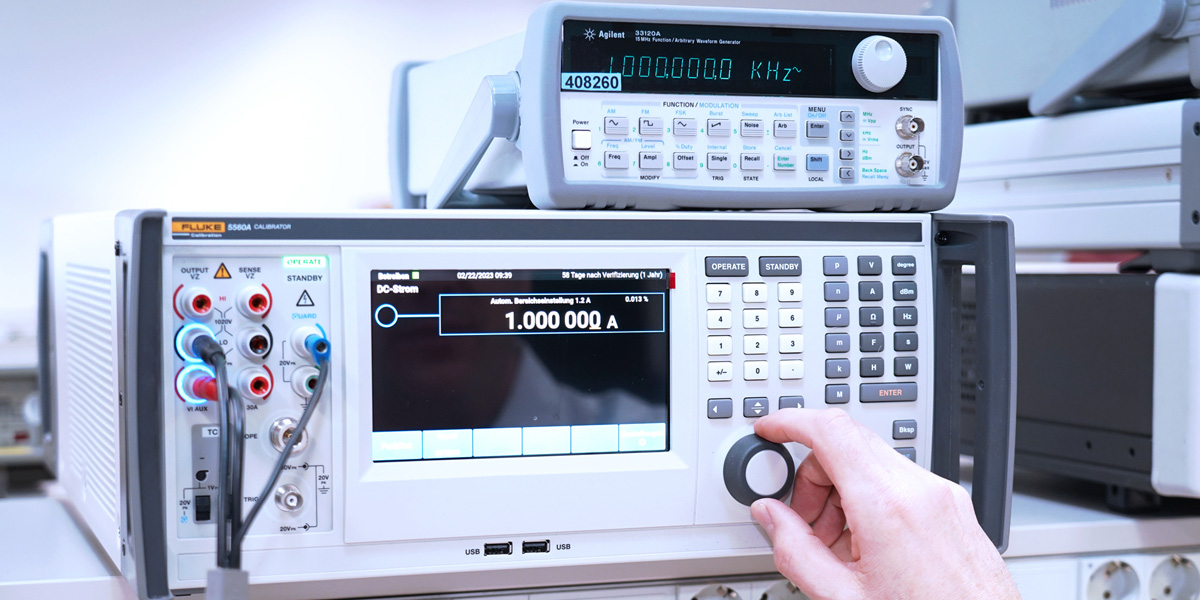 Calibrator Stromstärke